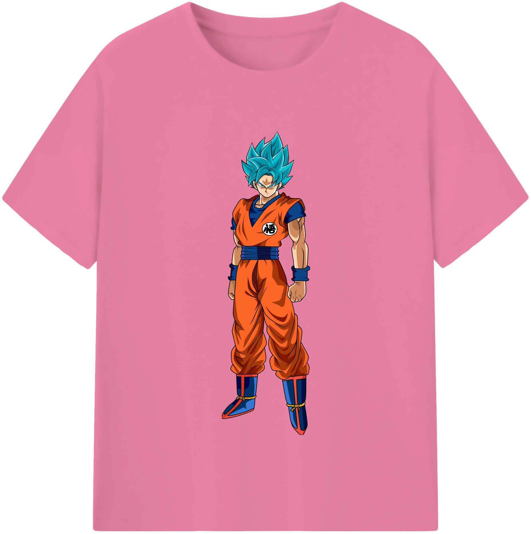 （画像用） ドラゴンボール 孫悟空（そん ごくう）Son Goku カカロット DRAGON BALL Kakarotto 綿100％半袖Tシャツ（フロントプリント）